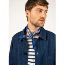 Chaquetas Hombre Chaqueta SAINT JAMES Sirocco Ii Denim