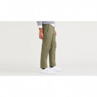 Pantalones DOCKERS California Pull-on Straight Tapered Fit Khaki