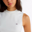 Camiseta cropped sin mangas