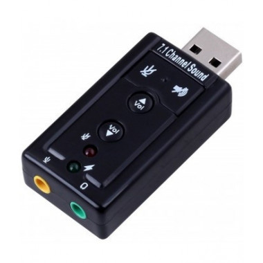 Tarjeta Sonido Externa USB 7.1 EWENT EW3762