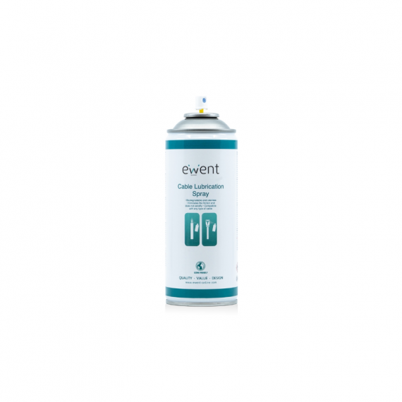 Bote Pulverizador para Lubricacion de Cables EWENT 400 Ml.