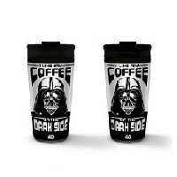 Vaso Viaje Metalico Star Wars Darth Vader I Like My Coffe On The Dark Side