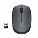 Raton LOGITECH Wireless M170 Gris-negro