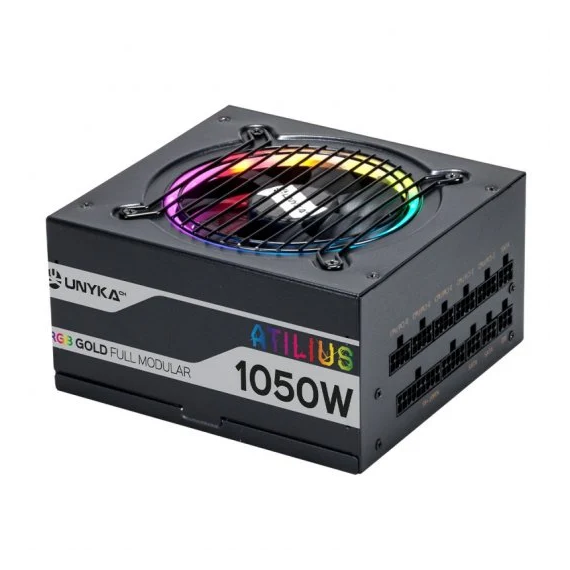 Fuente Alimentacion UNYKA ATX Atilius 1050W Rgb