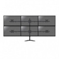 Soporte Seis Brazos Mesa Monitor KIMEX 17"-32"