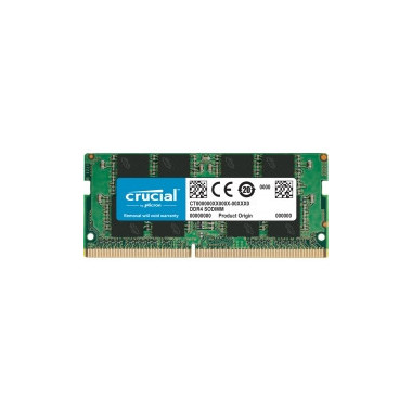 Memoria Portatl CRUCIAL 16GB DDR4 3200 Sodimm CT16G4SFRA32A