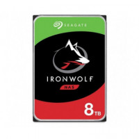 Disco Duro 8 Tb SEAGATE Ironwolf 3.5" Sata 6GB