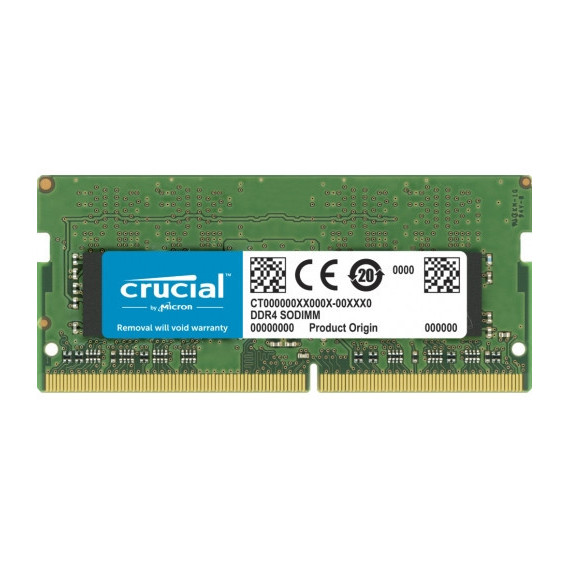 Memoria Portatil CRUCIAL 32 Gb DDR4 3200 Mhz Sodimm