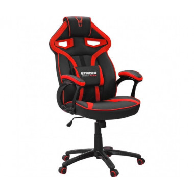 Silla WOXTER Gaming Stinger Alien Negra-roja