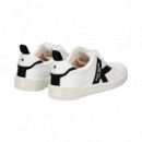 K Negro Deportivo Piel Blanco  KATE SPADE