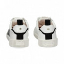 K Negro Deportivo Piel Blanco  KATE SPADE