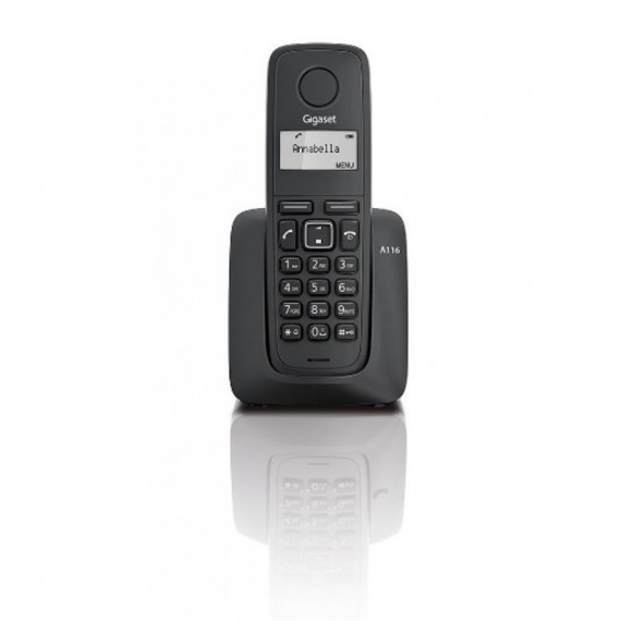 TELEFONO GIGASET A116 NEO WIRELESS BLACK