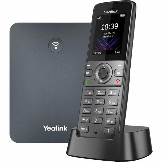 TELEFONO YEALINK W73H WIRELESS IP + ESTACION BASE