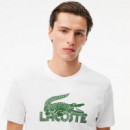 Camiseta deportiva de algodón Ultra Dry de Lacoste