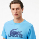 Camiseta deportiva de algodón Ultra Dry de Lacoste