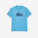 Camiseta deportiva de algodón Ultra Dry de Lacoste