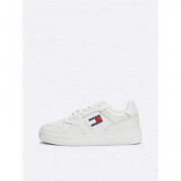 Zapatilla Tommy Retro Basket Blanco  TOMMY JEANS