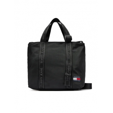 Bolso Tommy Jeans mini Tote negro