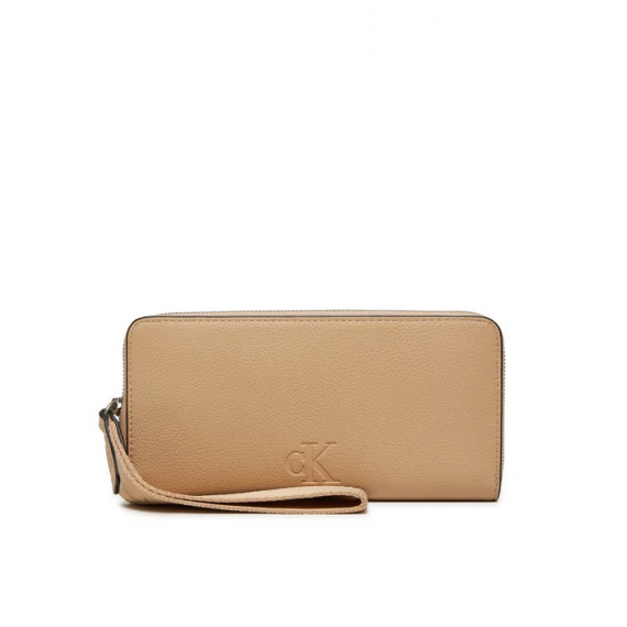 Cartera Calvin Klein beige