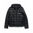 REV LW HOODED PUFFER BLACK