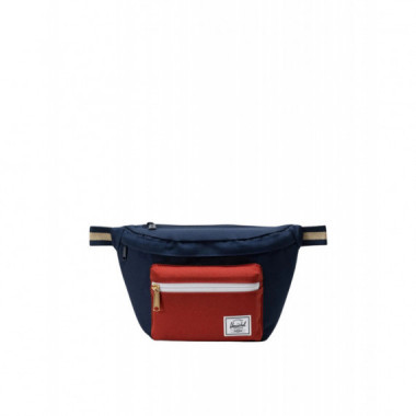 Riñonera HERSCHEL Pop Quiz Hip Pack Black Iris Red Ochre