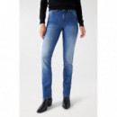 Vaqueros Mujer Vaqueros Salsa Jeans Secret Push In Soft Touch