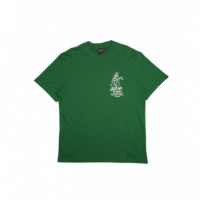 Camisetas Hombre Camiseta DEUS EX MACHINA Boscombe Address Hillside Green