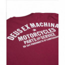 Camisetas Hombre Camiseta DEUS EX MACHINA Camperdown Address Rhodo