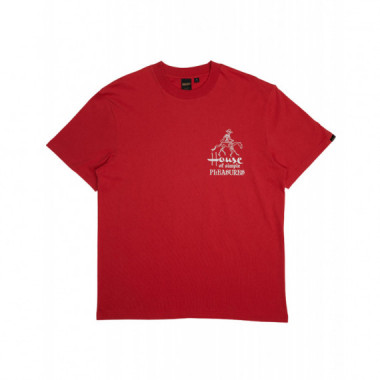 Camisetas Hombre Camiseta DEUS EX MACHINA Camperdown Address Valiant Red