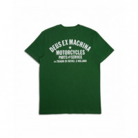 Camisetas Hombre Camiseta DEUS EX MACHINA Milano Address Hillside Green