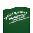 Camisetas Hombre Camiseta DEUS EX MACHINA Milano Address Hillside Green