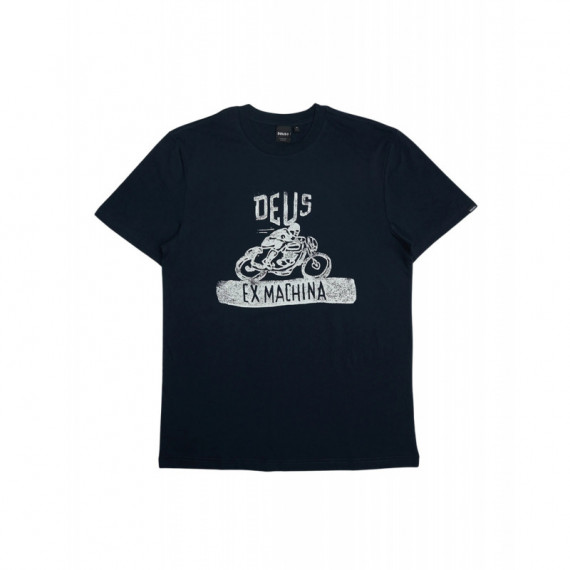 Camisetas Hombre Camiseta DEUS EX MACHINA Old Turps Navy