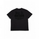 Camisetas Hombre Camiseta DEUS EX MACHINA Partisan Anthracite