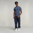 G-Star Raw Denim Camisetas Hombre Camiseta G-STAR Nifous Sea Blue