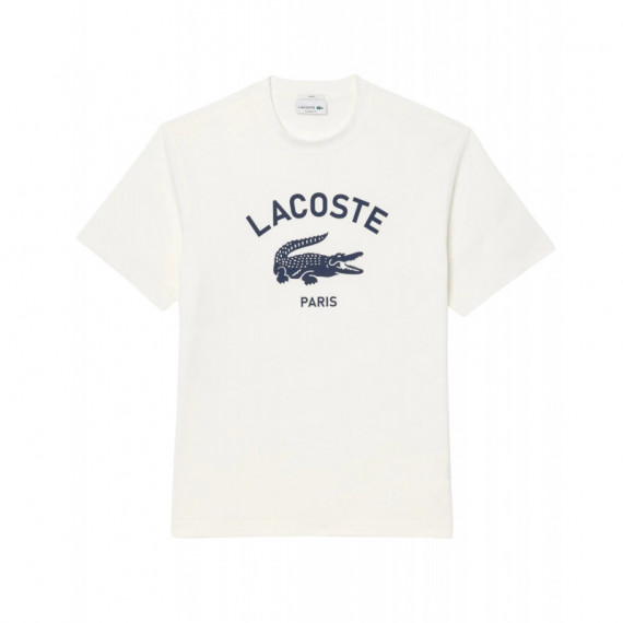 Camisetas Hombre Camiseta LACOSTE con Estampado Corte Clásico