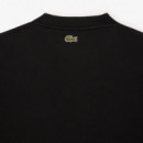 Camisetas Hombre Camiseta LACOSTE Punto Jersey Black