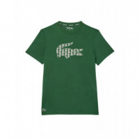 Camisetas Hombre Camiseta LACOSTE Tenis Ultra Dry