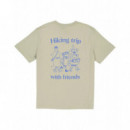 Camisetas Hombre Camiseta OLOW Hiking Trip