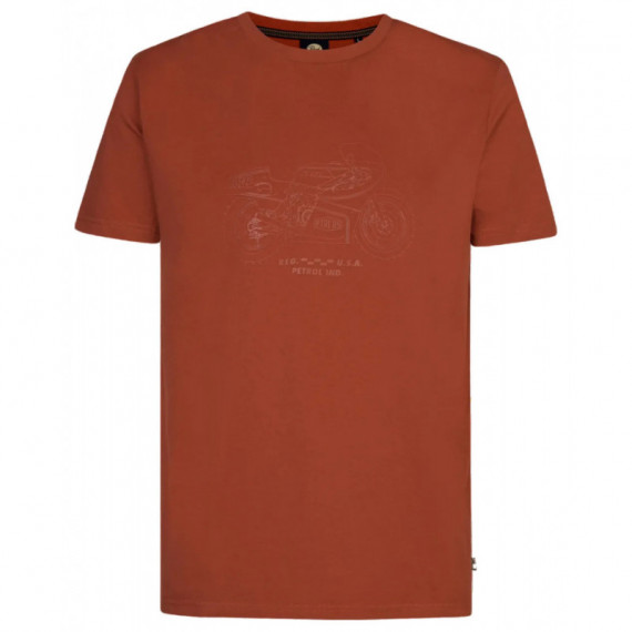 Camisetas Hombre Camiseta PETROL INDUSTRIES Artwork Susitna Warm Chili