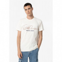 Camisetas Hombre Camiseta TIFFOSI Jamari Beige