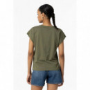 camisetas mujer Camiseta TIFFOSI Madrid 14 Patina Green