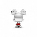 Pandora Disney Charm en plata de ley Mckey Mouse con Pantalones Rojos 798905C01