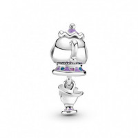 Pandora Disney Disney Charm Colgante en plata de ley Sra Potts y Chip La Bella y la Bestia de 799015C01