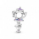 Pandora Disney Disney Charm Colgante en plata de ley Sra Potts y Chip La Bella y la Bestia de 799015C01