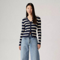 Camisas y tops Cardigan Levi's® Tulip Redwood Stripe