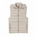 Chaquetas Mujer Chaleco TIFFOSI Eve Beige