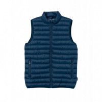 Chaquetas Hombre Chaleco TIFFOSI Oliver Azul Corsario