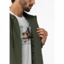 Chaquetas Hombre Chaqueta TIFFOSI Belcher Rifle Green