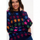 Sugarhill Brighton Jerséis y Sudaderas Jersey SUGARHILL Annalee Large Star Repeat