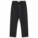 Pantalones Pantalón ANERKJENDT Akjan Lana Dark Grey